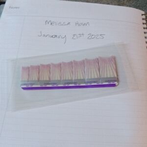 Sea Shells Color Street French tip set from March 2023 Sub Box